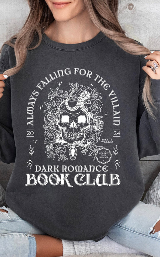 Falling for Villain - Dark Romance Book Club Tee