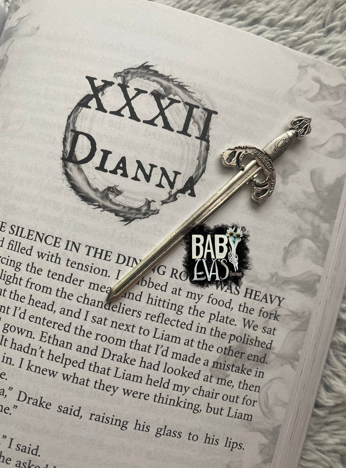 Gladiator Sword Mini Bookmark