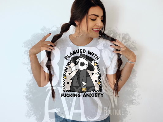 Plauged with Anxiety Tee