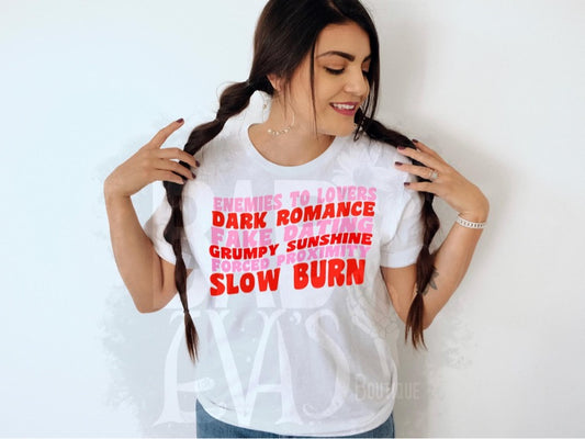 Book Tropes Tee