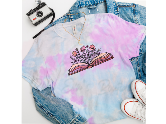 Watercolor Book Tee